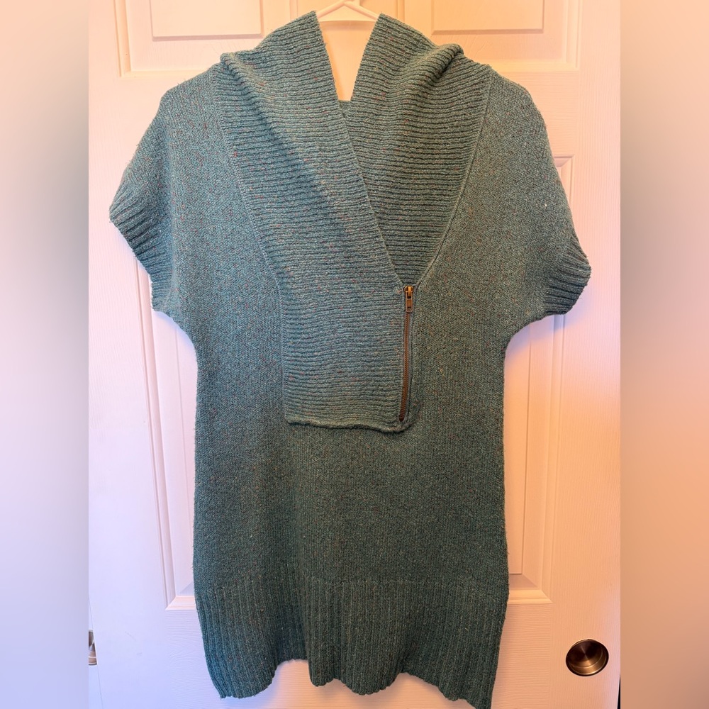 Maurices Teal Cowl Neck Sweater